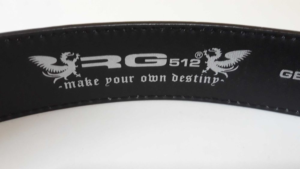 Curea din piele naturala RG 512 , culoare neagra