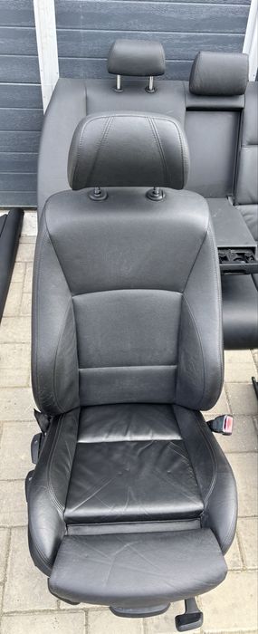 Scaune interior recaro sport piele neagra incalzit Bmw seria 3 E90 #2