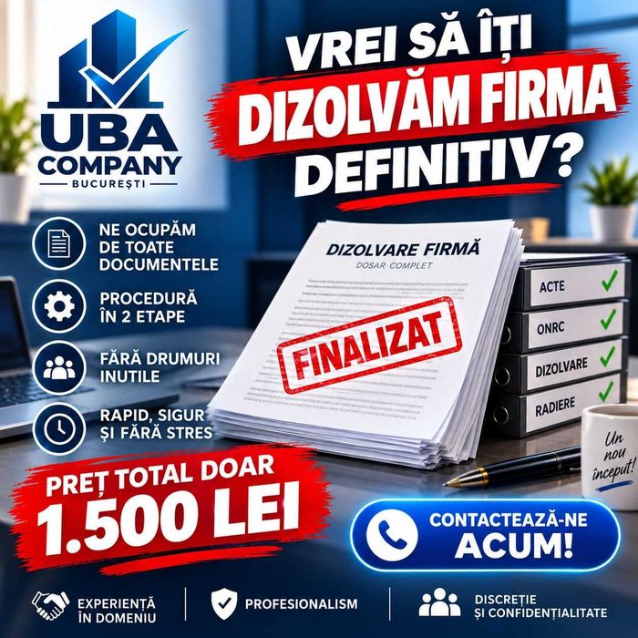 DIZOLVĂM RADIEM  firma ta definitiv !