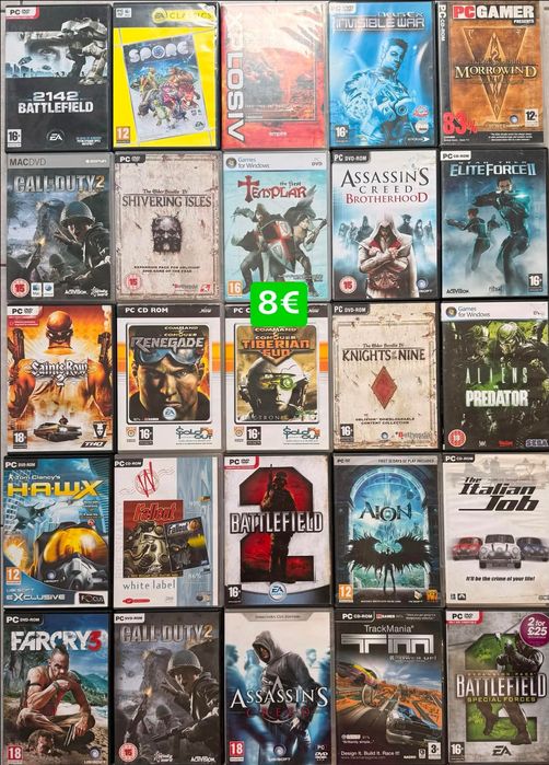 PC / Ретро Игри / Tomb Raider / Warcraft / и още