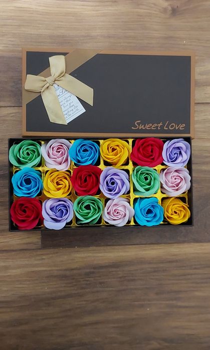 Trandafiri din săpun parfumați