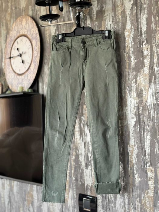 Blugi verzi skinny NOI_fete 8-10 ani (140cm) Destination