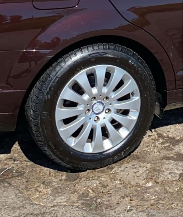 Jante R16 Mercedes si anvelove de iarna noi BF Goodrich 215/55/R16
