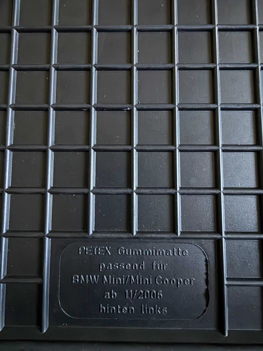 Гумени стелки комплект PETEX за MINI COOPER (R56)