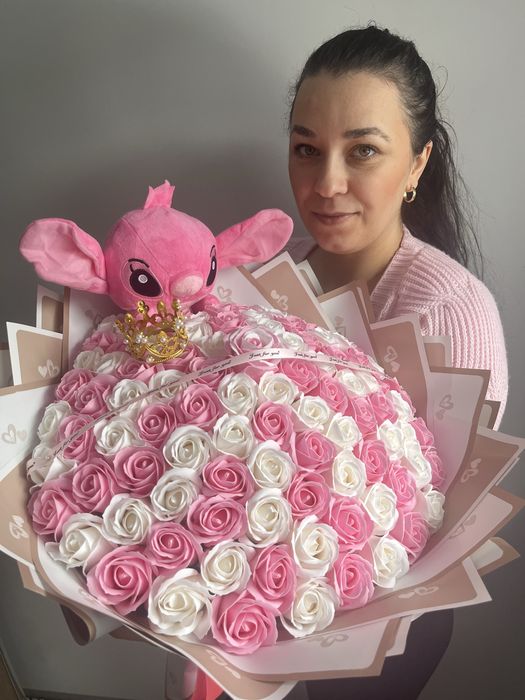 Buchet trandafiri de sapun