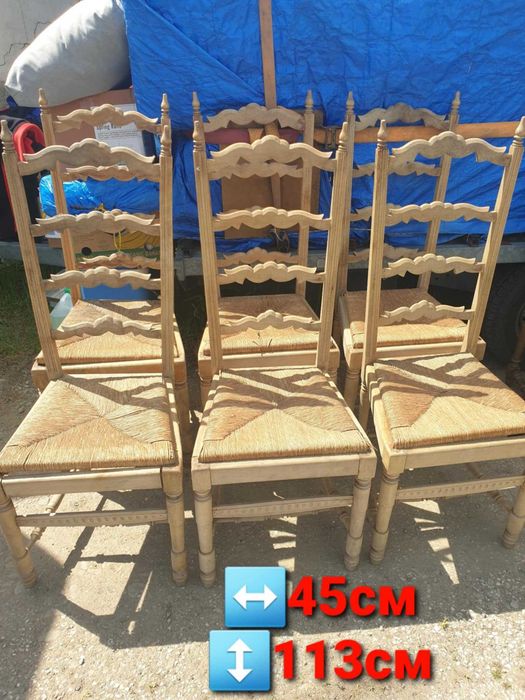 продавам масивни букови столове