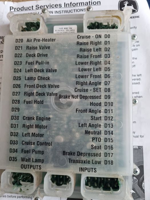 Modul Controler cositoare John Deere