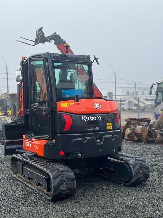 Kubota U50-5  an 2022 ore 1500 3 cupe Rhinox cupla rapidă