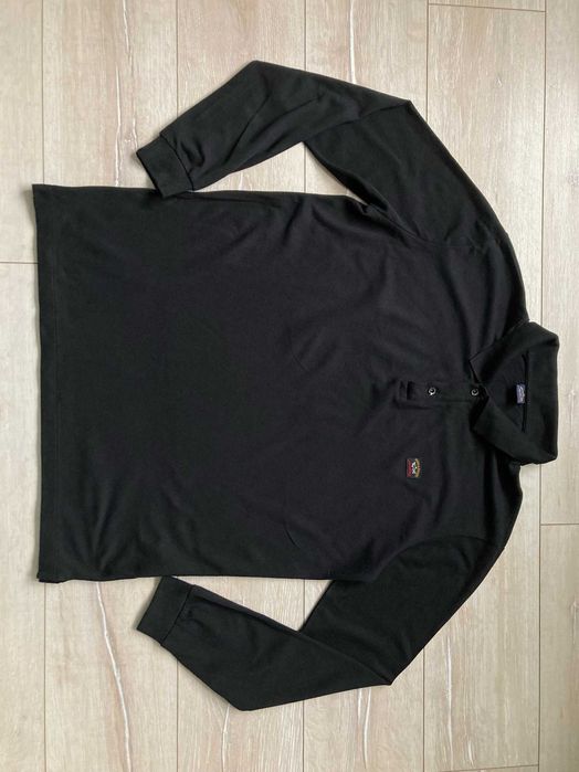Paul & Shark polo shirt мъжка черна блуза фланела размер  XL / XXL