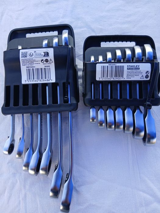 Set 7 chei combinate cu clichet Stanley Fatmax