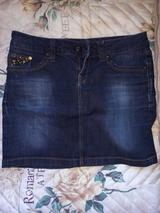 Дънкови дамски поли