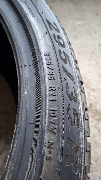1buc 295 35 R21 Pirelli iarna M+S cauciuc anvelopa ms 21