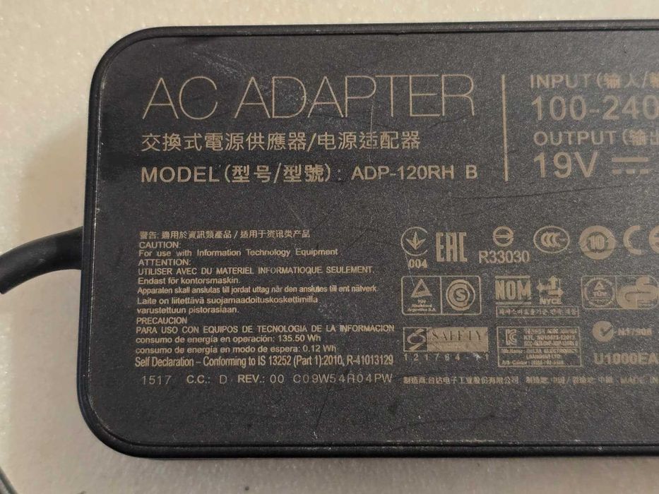 Incarcator laptop original Asus 19V 6.32A 120W mufa 5.5 mm x 2.5mm