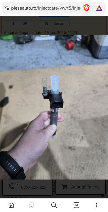 Set 4 Injectoare Diesel Bosch 0986435369 (BXCRI3) - Stare  Noi
4BUC AM SE VAND TOATE 4 SET