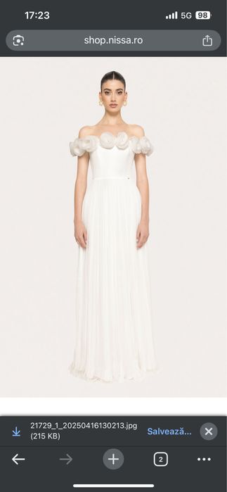 Rochie mireasa Nissa