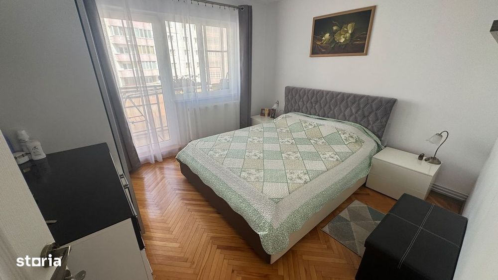 Apartament 2 camere decomandat, 10 mp pivnita, 2 balcoane - P. Rahovei