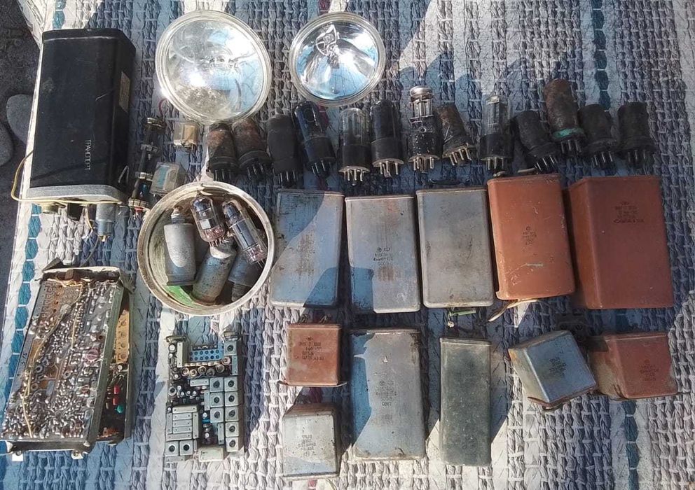 Радиодетали различные под разбор оптом