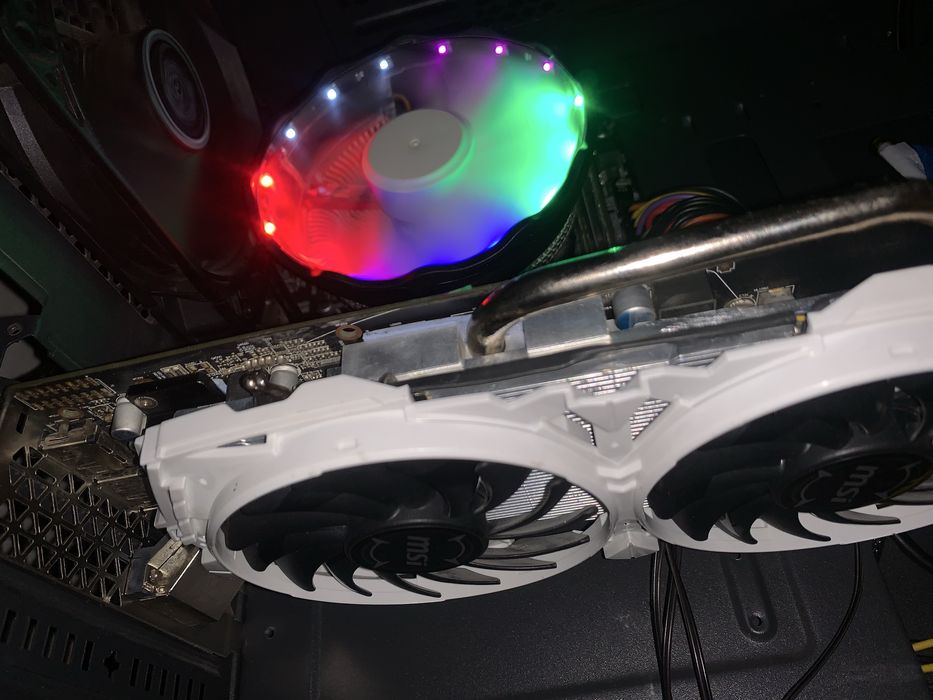 Videokarta RX 580 8gb juda zor.