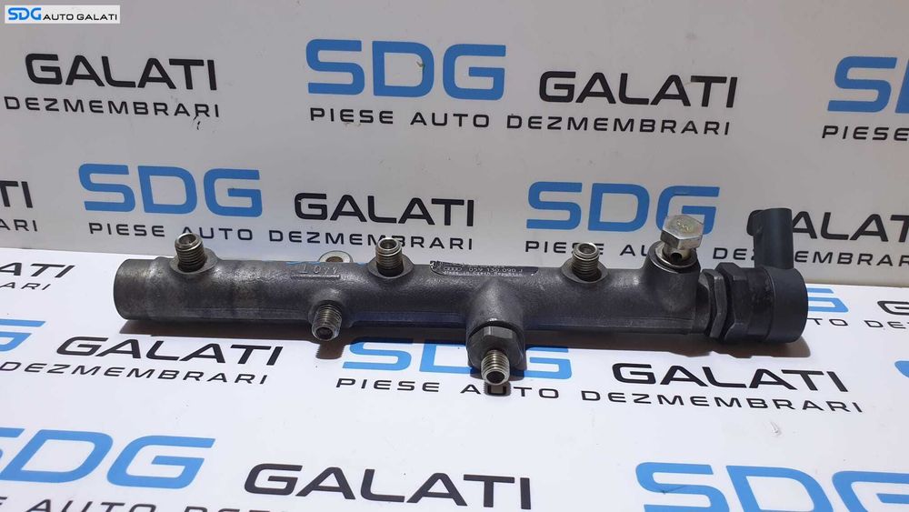 Rampa Presiune Injectoare Distribuitor Carburant Motorina cu Senzor Presiune Dreapta Audi A8 D3 3.0 V6 ASB BNG 2003 - 2010 Cod 059130090J 057130764B