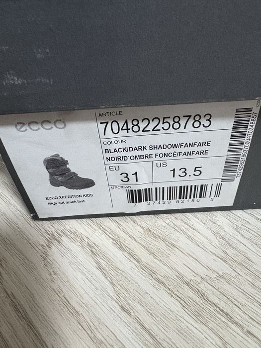 Ботинки Ecco размер 31