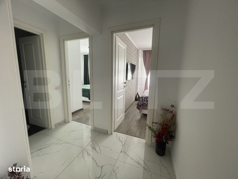 Apartament 3 camere | Renovat modern | Dressing in dormitoare | Etaj