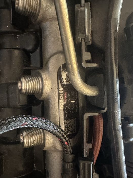 Двигател блок глава дюзи рейл и горивна помпа Bmw F10 F30 Fx  2.0d 190 кс. B47