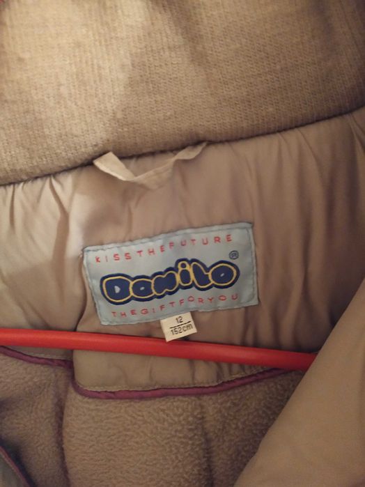 Пальто для девочки б/у, зимнее