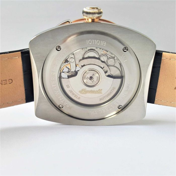 Ingersoll  Automat - 28 de Rubine Open Heart -Barbati
