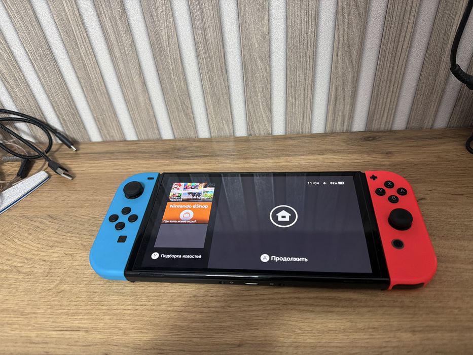 Nintendo switch oled прошитый