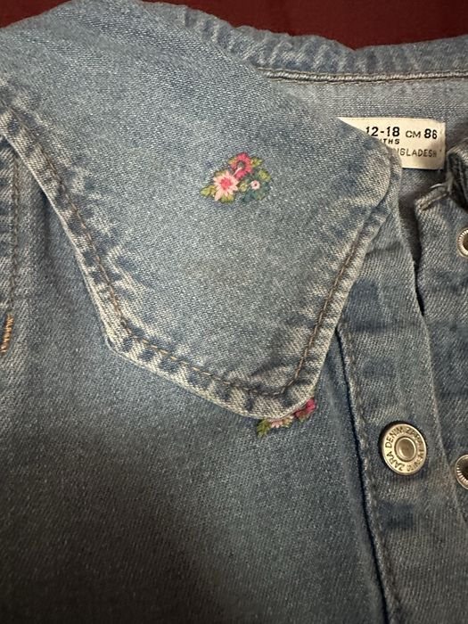 Джинсовое платье Zara