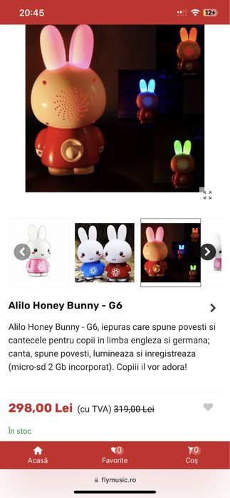 Alilo bunny- germana si engleza