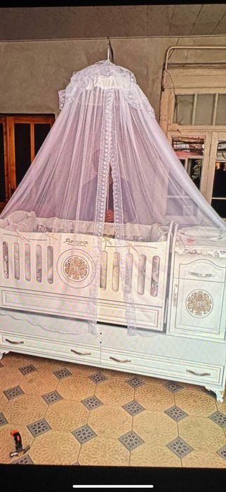 Детский кровать МДФ