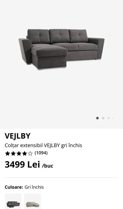 Vand coltar extensibil