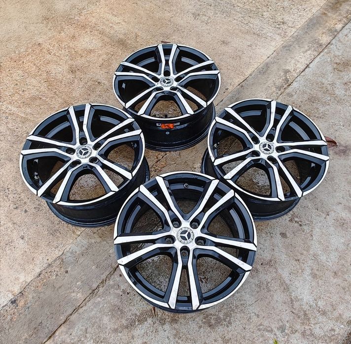 4x Jante Bicolor Mercedes 17 zoll 5x112 VW Audi Skoda - Senzori