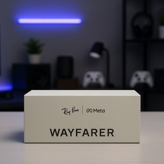 Ray-Ban Meta Wayfarer 53 Размер Прозрачный