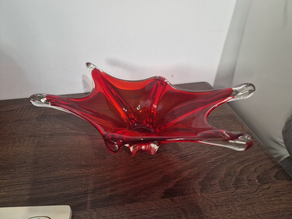 Bol Fructiera Cristal MURANO Italy 1970