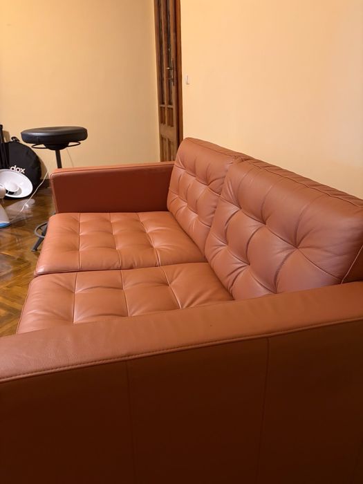 canapea piele 2 locuri