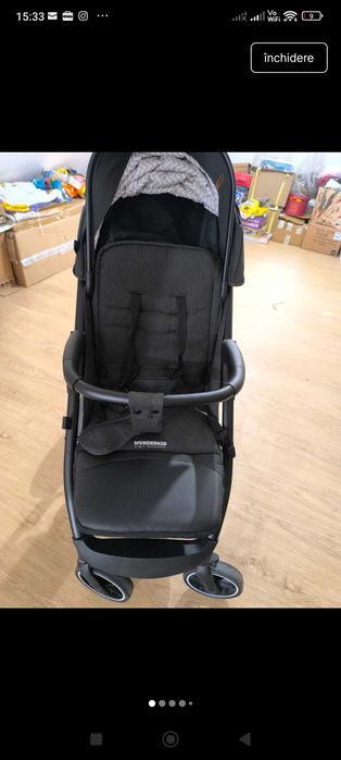 Cărucior Wunderkid Larcana gri