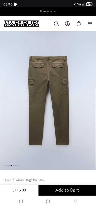 Pantaloni Napapijri M-YASUNI SL model