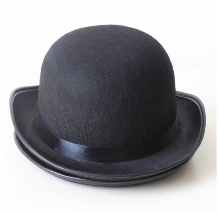 Цилиндр, котелок в наличии, чёрный, коричневый