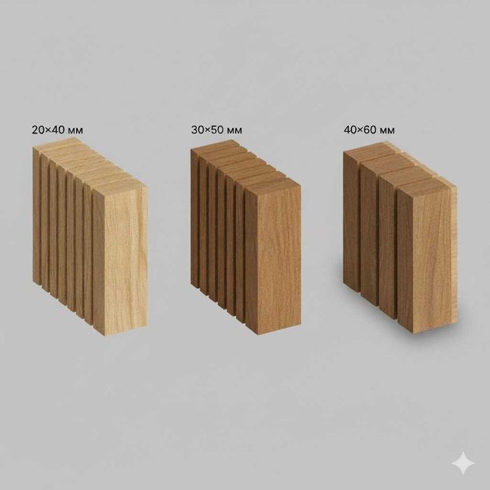 Декоративные рейки для стен/ перегородки