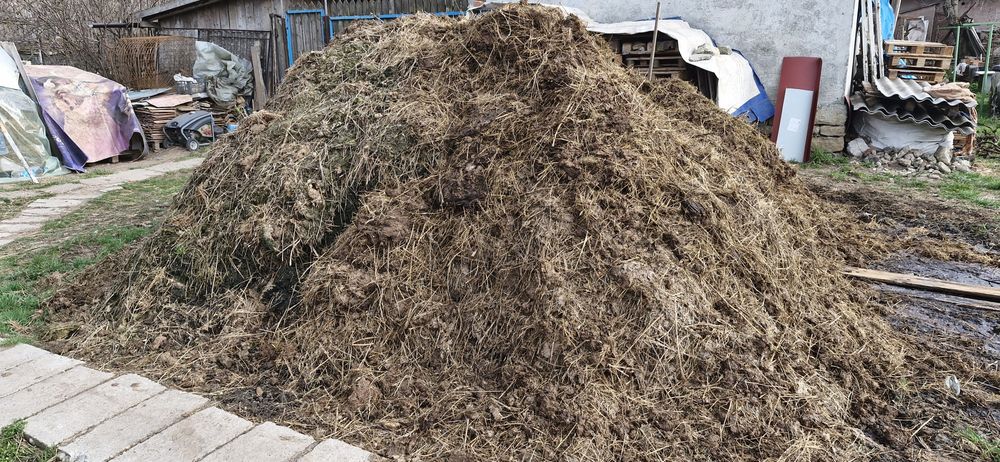 Vând gunoi de grajd