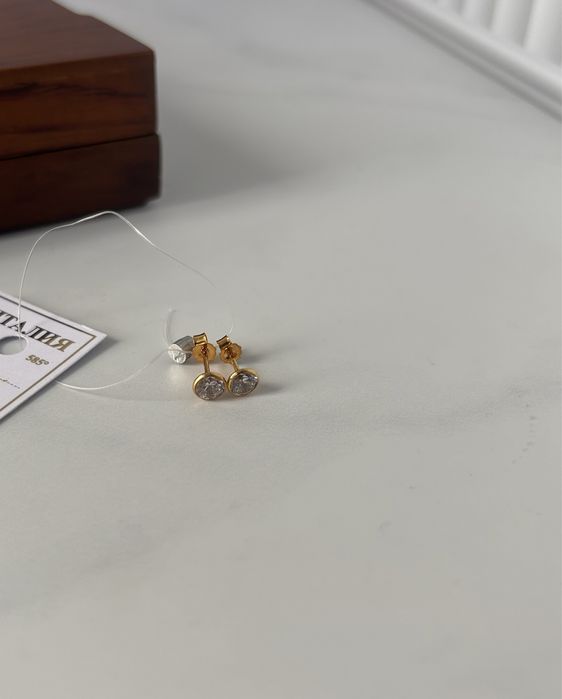 Золотые гвоздики, 585 проба