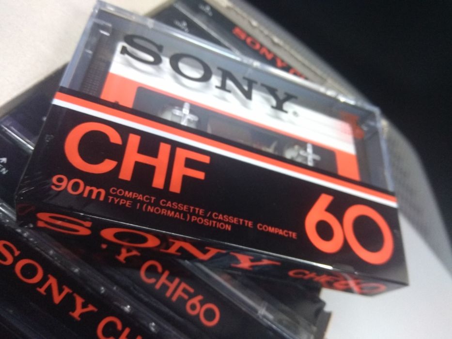 Аудиокассеты Sony CHF60 новые
