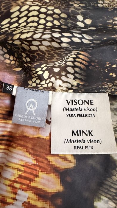 Шуба норковая размер С