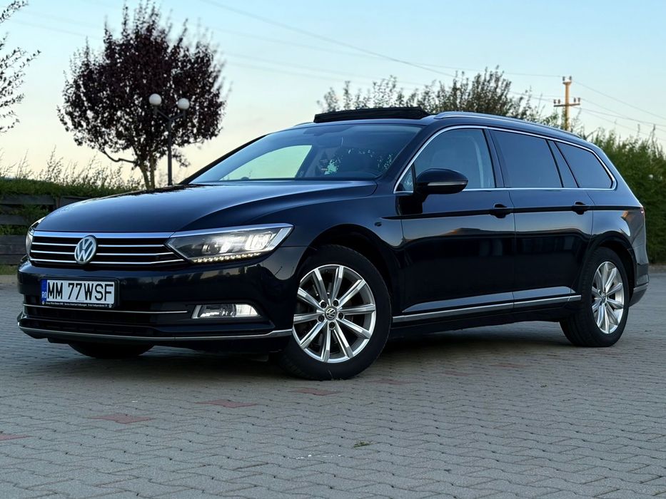 VW Passat B8 Highline 2015 / 2.0 TDI 150 CP / Automat DSG + Padele / Euro 6 Fără AD Blue / Foarte Multe Dotări / Mașină Personală
