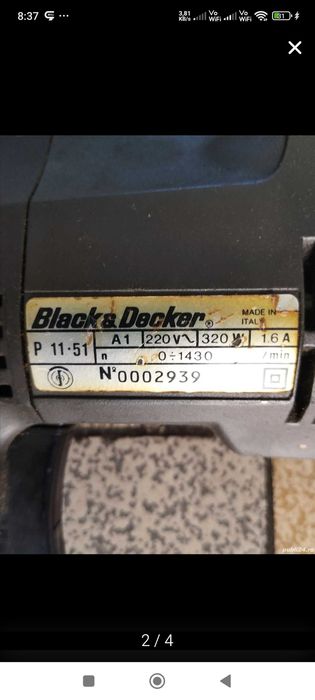 Bormasina Black&Decker profesionala