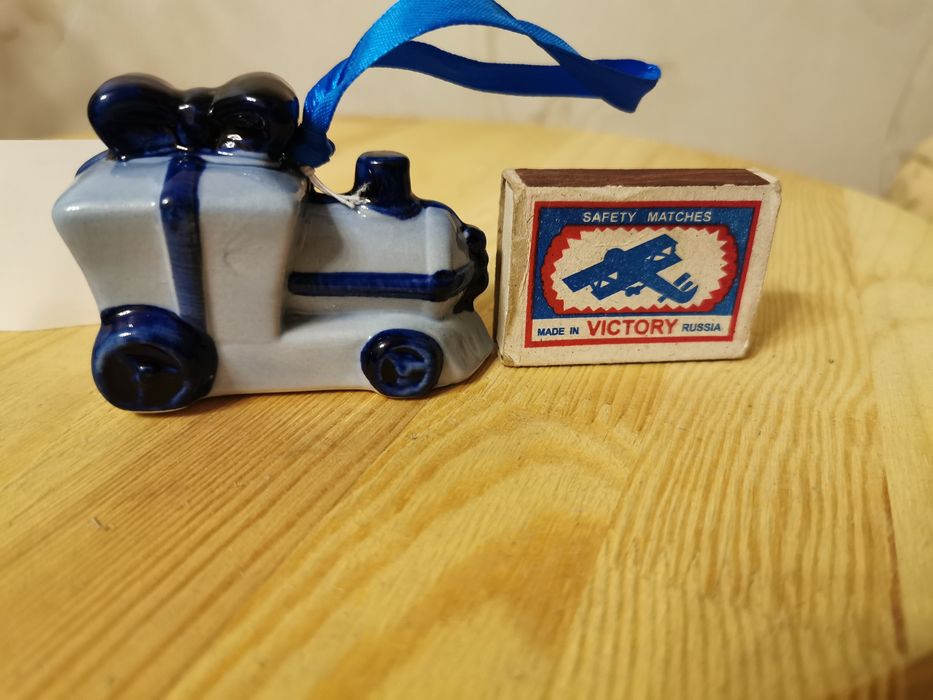 Ёлочная игрушка. Паровозик.
