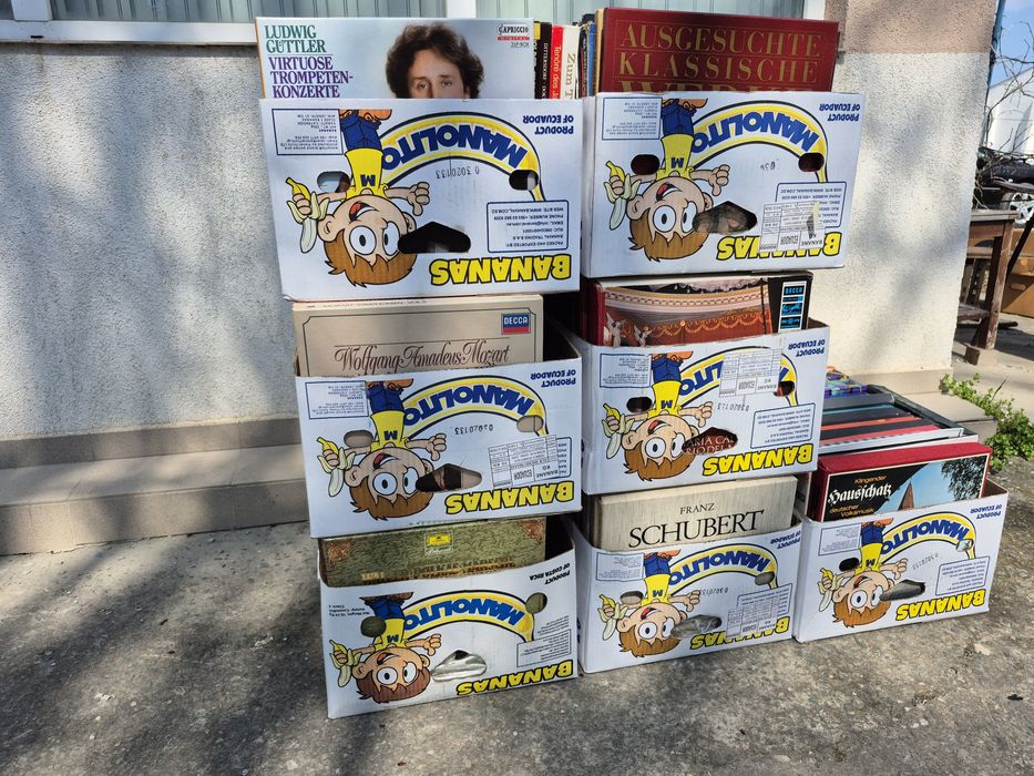 Lot 100 Discuri Vinil de colectie muzica clasica mixta Compozitori celebrii