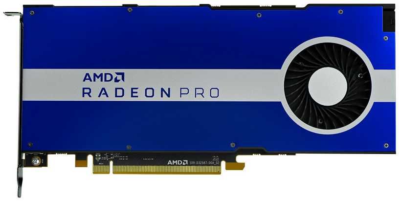 7nm видео карта AMD Radeon Pro W5700 - нещо много добро за работа